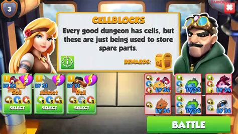 Dragon Mania Legends Battle The Daily Dungeon Youtube