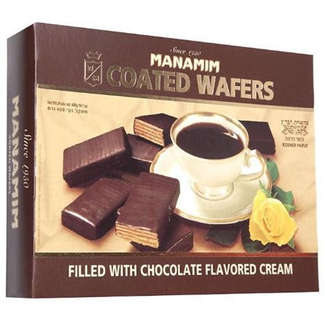 Manamim Chocolate Coated Wafers 400gr Balkanfresh