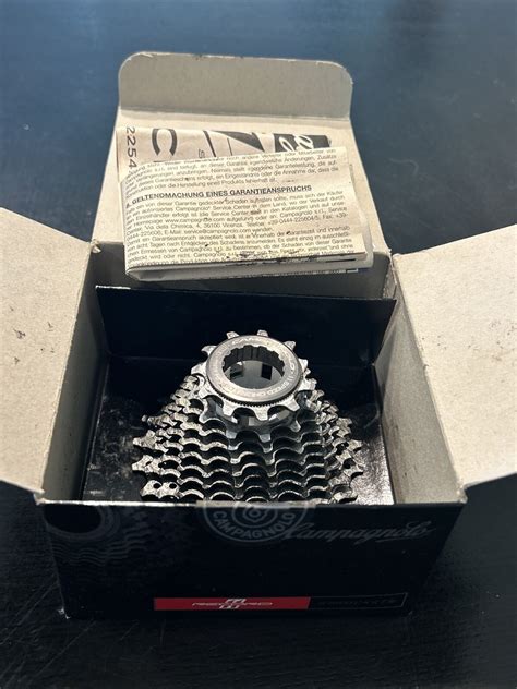 Nos Campagnolo Record 11 Speed Bicycle Cycling Road Cassette 11 23 Campy Ebay