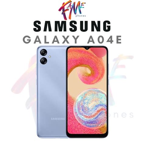 Jual Samsung Galaxy A04e Ram 3 32 GB Baru Segel Garansi Resmi SEIN