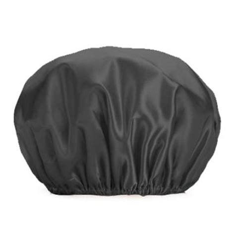 Waterproof Shower Cap Double Layer Solid Color Shower Cap For Women