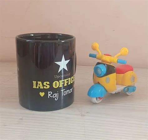 Ceramic Black Printed Mugs Logo Name Brand Photo At Rs 260 Piece In Meerut