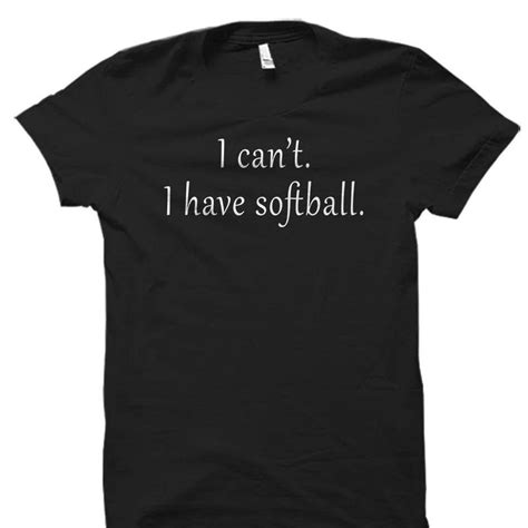 Softball T Shirt Etsy