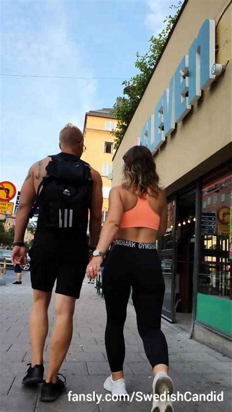 Candid Ass Amazing Gymshark Girl
