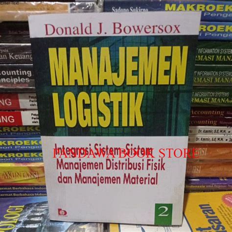 Jual Manajemen Logistik 2 By Donald J Bowersox Shopee Indonesia