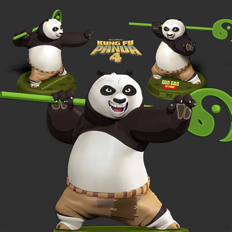 Master PO - Kung Fu Panda 4 3D Print Model by Sinh Nguyen