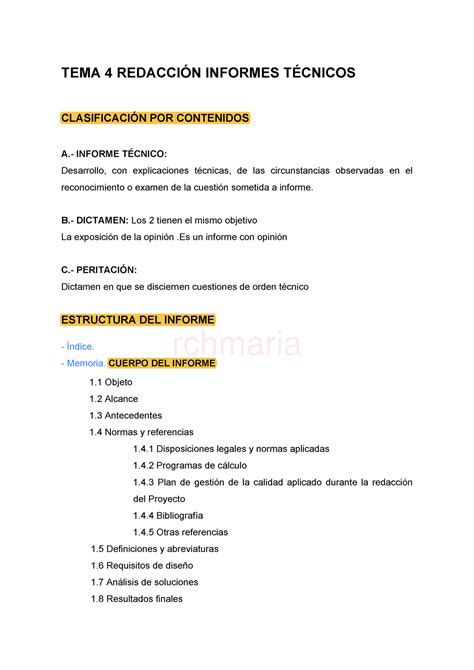 Tema 4 RedacciÓn Informes TÉcnicos Tema 4 RedacciÓn Informes TÉcnicos