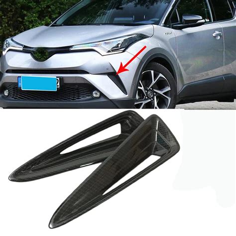 For Toyota Chr C Hr Exterior Abs Chrome Front Bumper