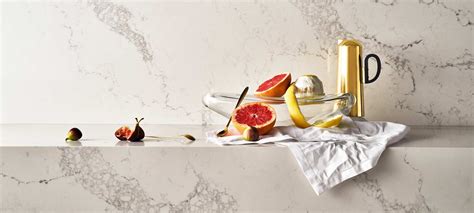 Caesarstone Statuario Maximus 5031 Calico White Quartz Countertop