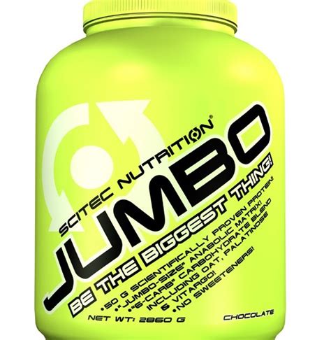 Jumbo 50 gr de proteína por dosis DIARIO DE UN FISICOCULTURISTA