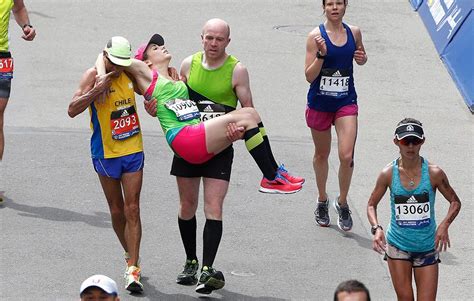 6 Triumphant Moments Of Runners Helping Other Runners At The Boston Marathon