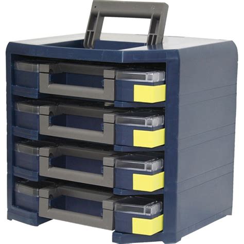 Caisse HandyBoxxser 4x5x5 Raaco Bleu Leroy Merlin