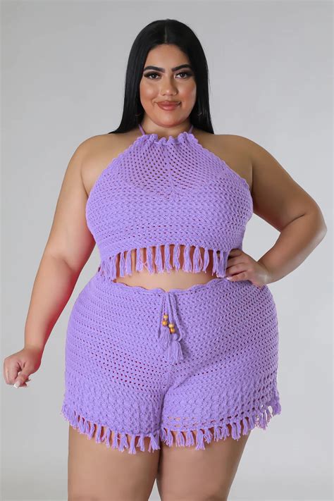 Plus Size Crochet Tops