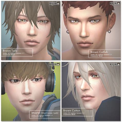 D Lashes Updated Kijiko Sims On Tumblr