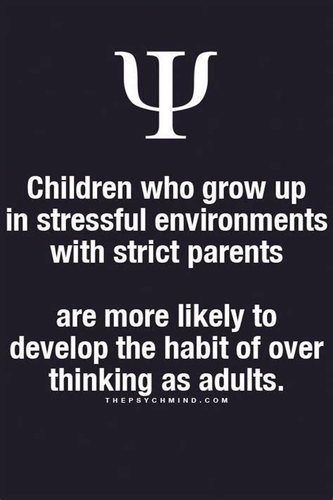 Children who grow up in stressful environments with strict parents are ...