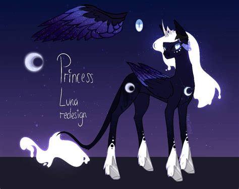 Princess Luna Redesign By Chitamegami On Deviantart