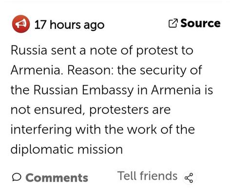 I Know Youre Under Attack But Protesters Scary Rnoncrediblediplomacy