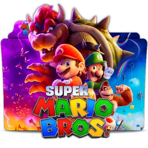 The Super Mario Bros Movie 2023 Folder Icon By HeshanMadhusanka3 On