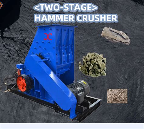 Limestone Hammer Mill Metal Crusher Machine Mine Conveyor Crasher