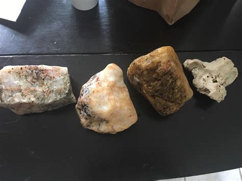 What types of rocks are these? I recently purchased a fish tank and ...