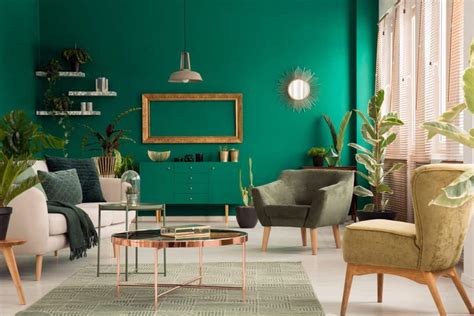 17 Elegant Emerald Green Living Room Ideas Tendig