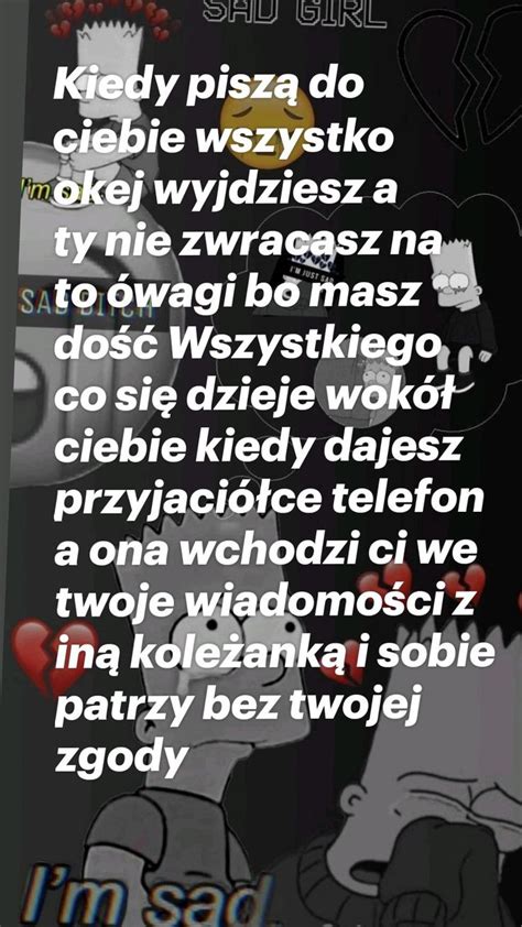 Kiedy piszą do ciebie wszystko okej wyjdziesz a ty nie zwracasz na to