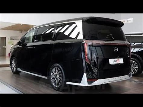 First Look Gac M Hybrid Master Seater Mpv Black Trumpchi M