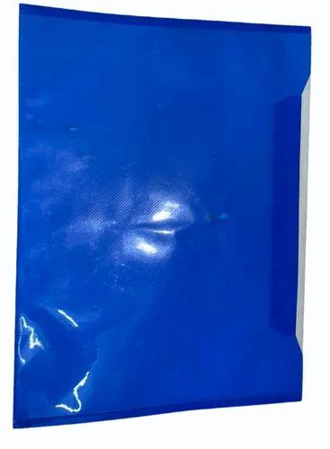 PVC Plastic Button File Folder Blue A3 At Rs 12 Piece In New Delhi