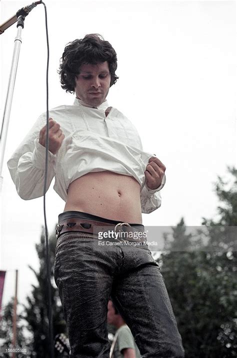 Jim Morrison Of The Doors Performs At The Northern California Folk Rock