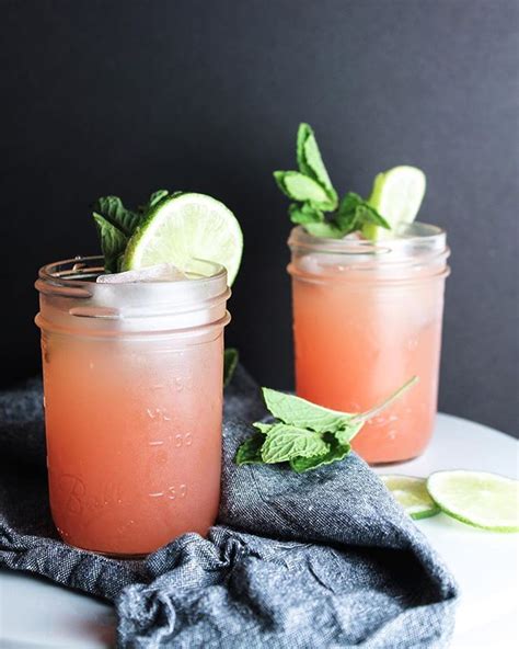 Summer Margarita With Watermelon Mint Recipe Watermelon Mint Summer Margaritas Mint Margarita