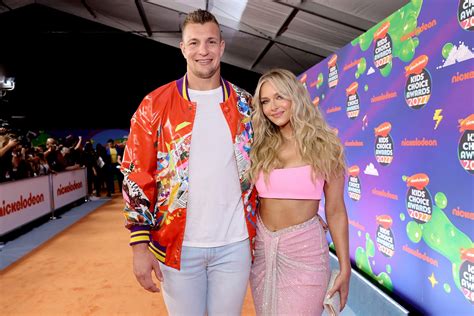 How Much Older Is Rob Gronkowski Than His Girlfriend Camille Kostek?