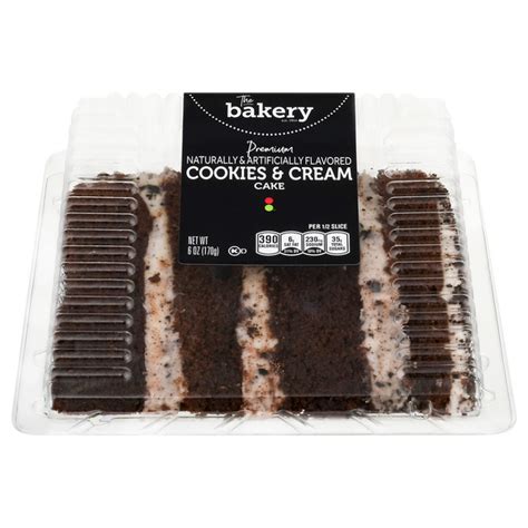 Save On Stop Shop The Bakery Premium Cake Cookies Cream Slice Order