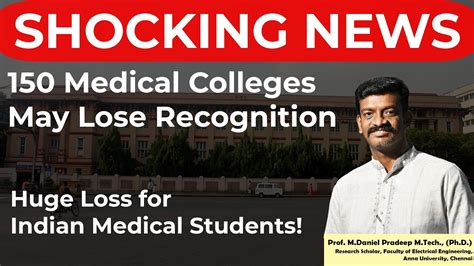 Medical Colleges May Lose Recognition Nmc In Action Shocking