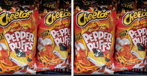 Cheetos Flamin Hot Pepper Puffs Are Here And They Are The Hottest Cheetos Flavor Ever
