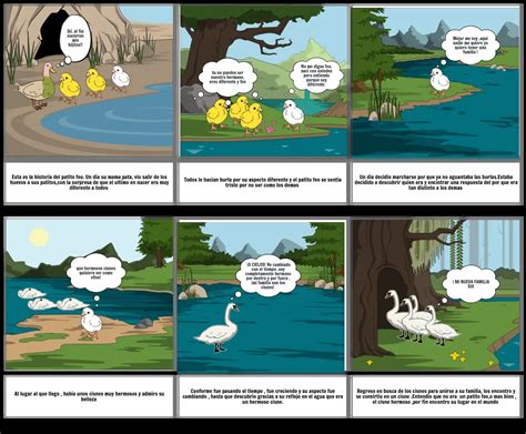 El Patito Feo Storyboard Por 1840b513