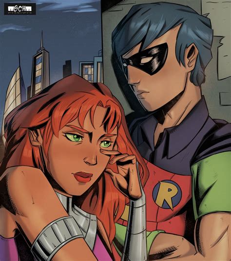 Teen Titans Screens On Twitter Rt Melonnsch Starfire And Robin Love