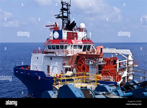 Oil Rig Supply Boat Hi Res Stock Photography And Images Alamy