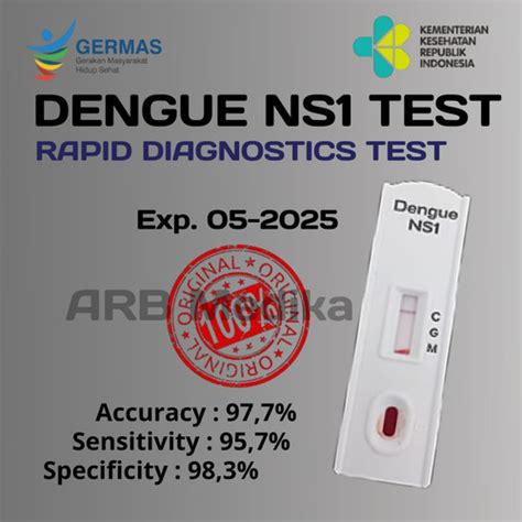 Jual Dengue Ns Cassette Tes Demam Berdarah Satuan Glory