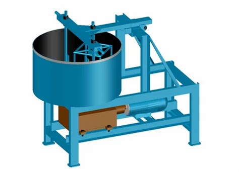 Mild Steel Color Mixer Machine For Industrial Capacity 75kg Per Hour