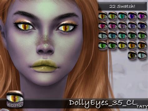 The Sims Resource Ts Taty Dollyeyes Cl