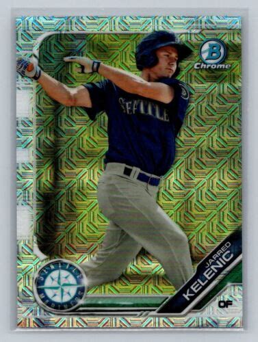 Jarred Kelenic Bowman Chrome Mojo Refractor Rookie Mariners