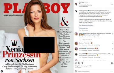 Princesa De Alemania Xenia Florence Causa Revuelo Al Posar En Playboy