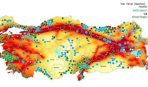 T Rkiye Nin Deprem Haritas G Ncellendi Te Van N Risk Durumu