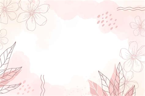 Premium Vector Watercolor Hand Drawn Background