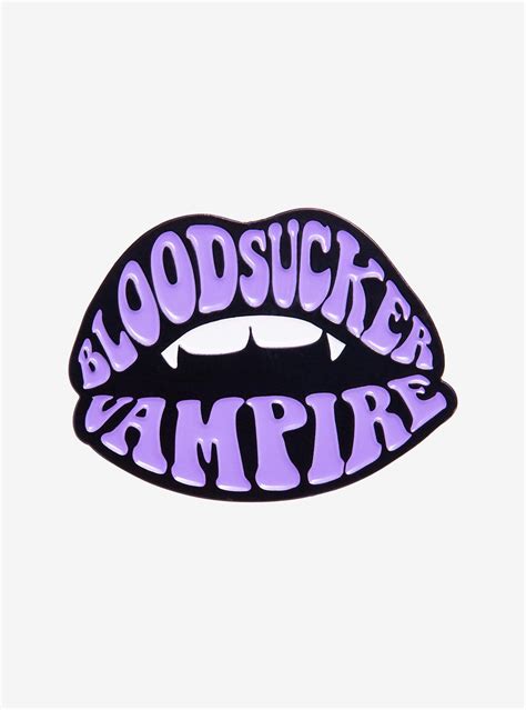 Hot Topic S Wish Olivia Rodrigo Vampire Mouth Enamel Pin Wishfinity