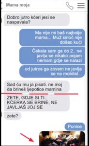 KĆERKA MI JE U SUZAMA JAVILA DA JOJ SE MUŽ NE JAVLJA ODMAH SAM MU