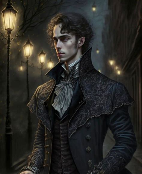 Anime Victorian Male Victorian Man Fantasy Male Modern Fantasy High