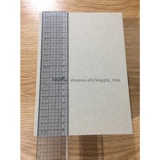 A5 Chipboard 2mm Pasteboard 25 Eska Board 1200gsm Shopee Philippines