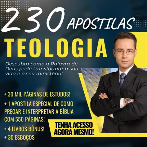 230 APOSTILAS DE TEOLOGIA EM PDF BÔNUS E BRINDES Instituto de