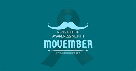 The Month Of November Is Observed As Movember Mens Health Awareness